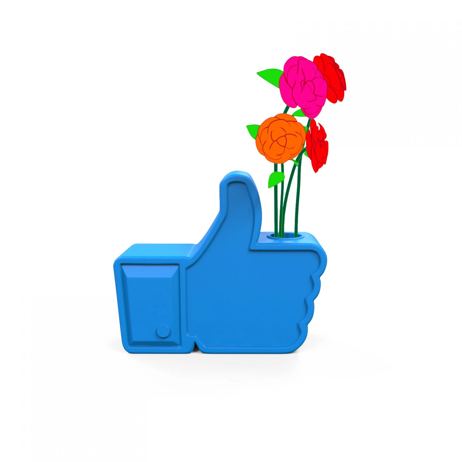 like vase 3D Print Model .c4d .max .obj .3ds .fbx .stl .blend 