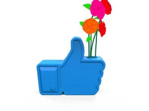 come vaso Modello di stampa 3D