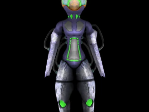 jessica sci-fi 3D Model