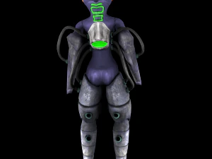 jessica sci-fi 3D Model