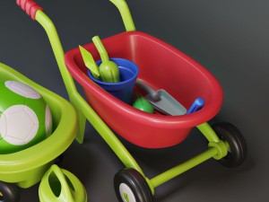 plastic toys 3D 模型