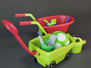 plastic toys 3D 模型
