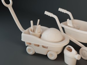 plastic toys 3D 模型
