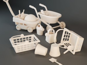 plastic toys 3D 模型