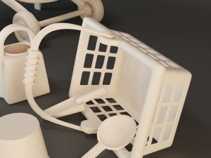 Plastikspielzeug 3D Modell