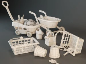 Plastikspielzeug 3D Modell