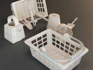plastic toys 3D 模型