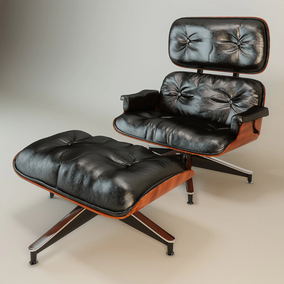 lounge chair 3D Model .c4d .max .obj .3ds .fbx .stl .blend