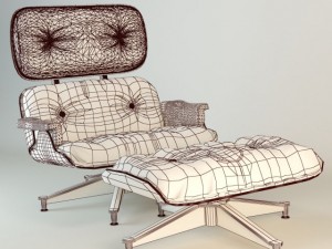 lounge chair Model 3D