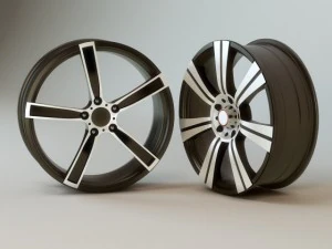 cerchi in lega Modello 3D