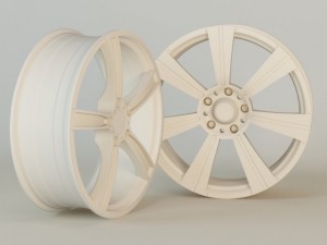 alloy rims Model 3D