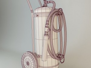 fire extinguisher 3Dモデル