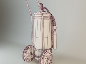 fire extinguisher 3Dモデル
