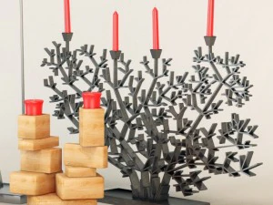 candle holders 3D Model