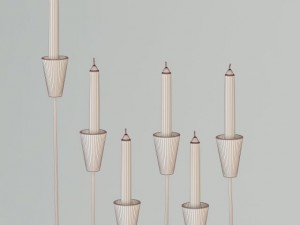 candle holders 3D Model