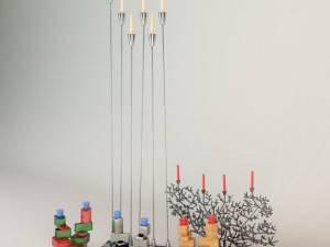 candle holders 3D Model