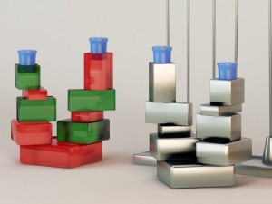 candle holders 3D Model