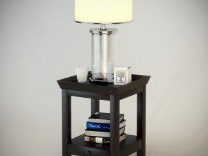 bedside table Modèle 3D