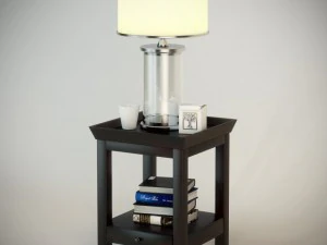 bedside table 3D Model