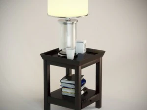 bedside table 3D Model