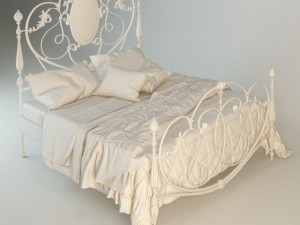 bed Model 3D