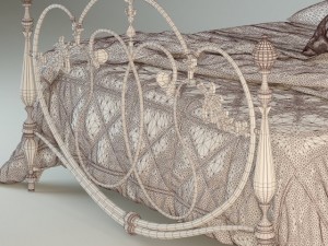 bed Model 3D