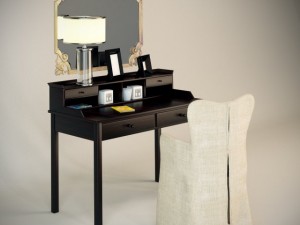 table with a mirror 3D Model