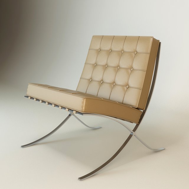 chair 3D Model .c4d .max .obj .3ds .fbx .stl .blend 