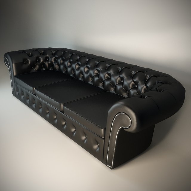 sofa Model 3D .c4d .max .obj .3ds .fbx .stl .blend 