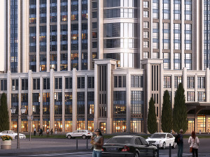 city shopping mall 18 3D Model