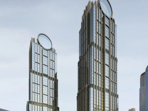 wolkenkrabber 020 3D Model