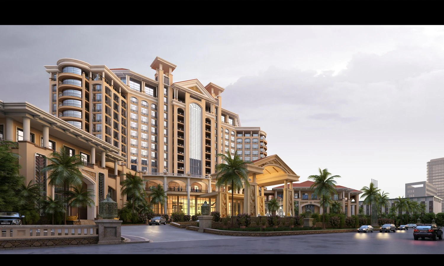 hotel 026 3D Model .c4d .max .obj .3ds .fbx .stl .blend 
