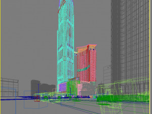 skyscraper 026 Model 3D