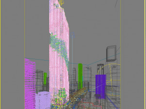skyscraper 028 Modello 3D