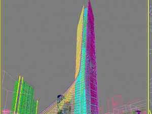 skyscraper 029 Modello 3D