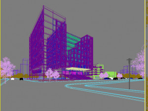 office building 41 3D Model