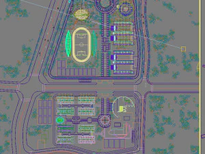 school 052 3D Model