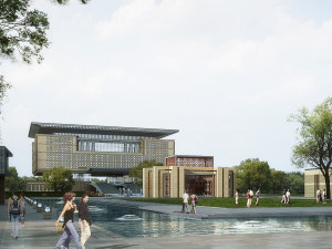 school 055 3D Model