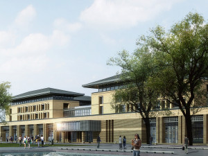 school 055 3D Model