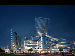 wieżowiec 071 Model 3D