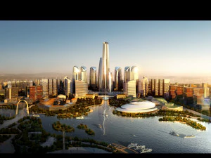 rascacielos 085 Modelo 3D