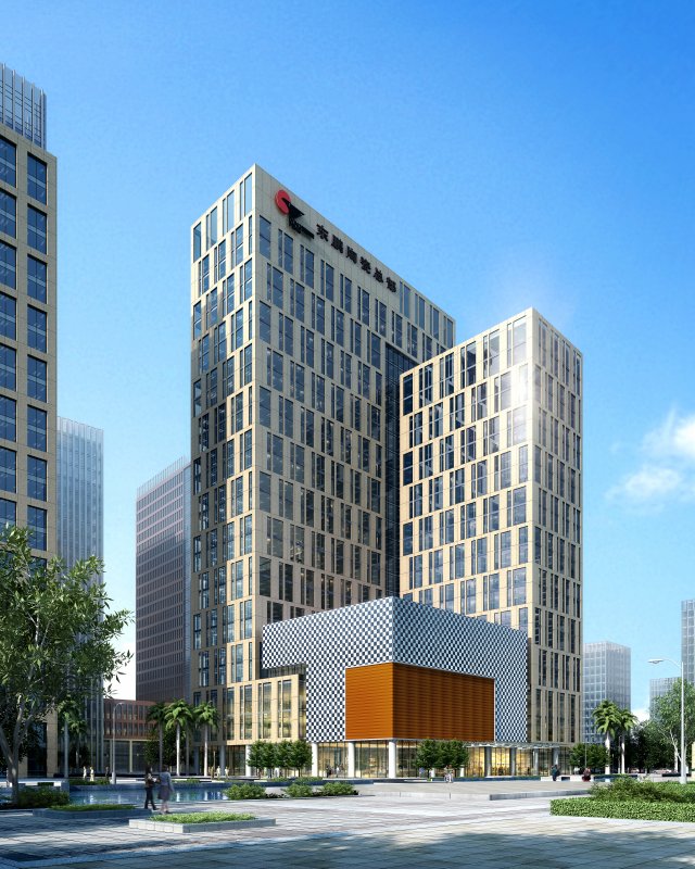 office building 91 Modèle 3D .c4d .max .obj .3ds .fbx .stl .blend 