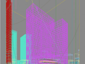 office building 91 Modèle 3D