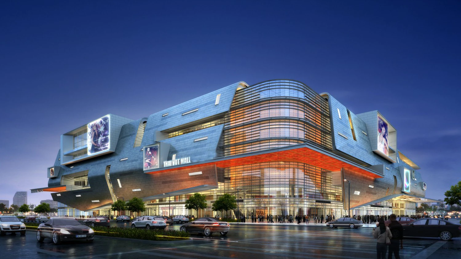 mall 097 3D Model .c4d .max .obj .3ds .fbx .stl .blend 