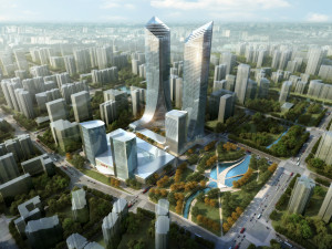 skyscraper 100 Model 3D