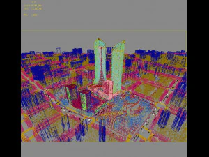 skyscraper 100 3D Model