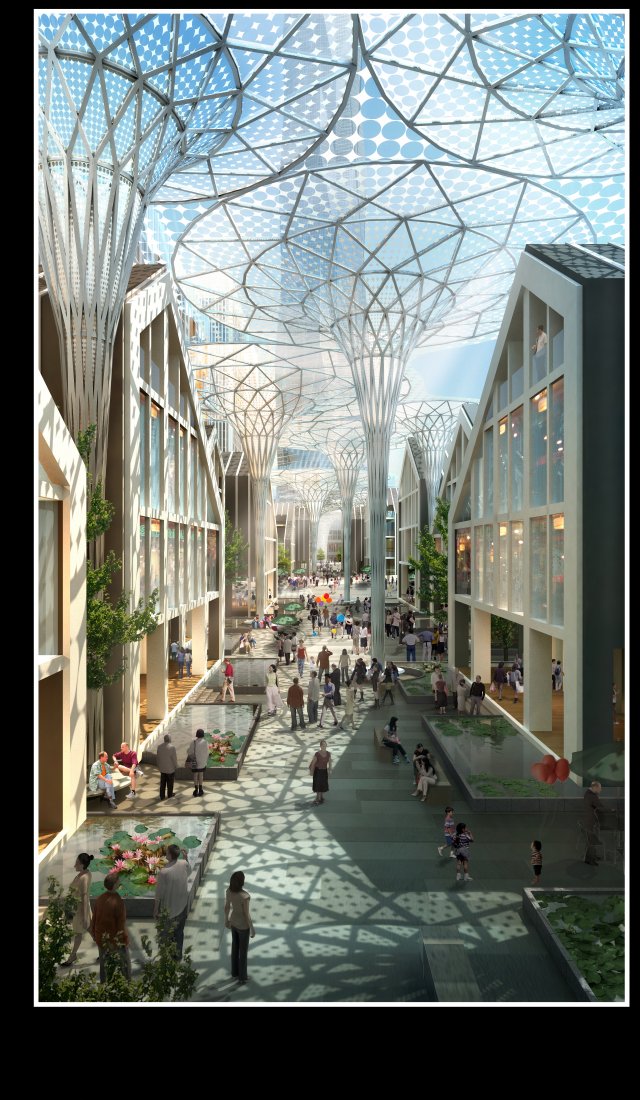 mall 104 3D Модель .c4d .max .obj .3ds .fbx .stl .blend 