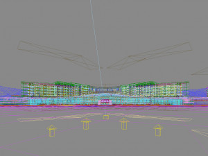 hotel 105 Model 3D