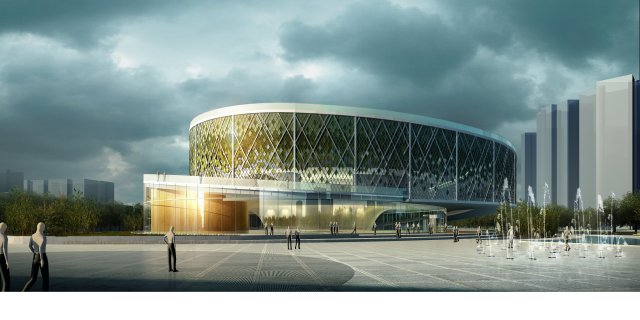 museum 106 3D Модель .c4d .max .obj .3ds .fbx .stl .blend 