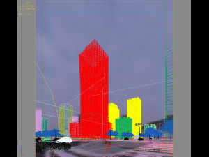 skyscraper 110 Model 3D
